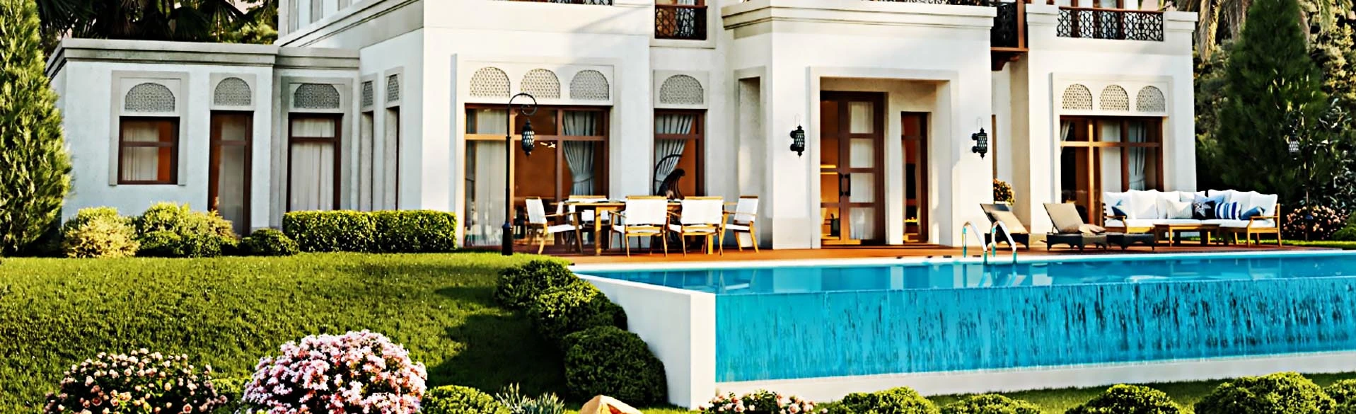 havuz ile peyzajın uyumu - Artemis Havuz ve Fıskiye Sistemleri