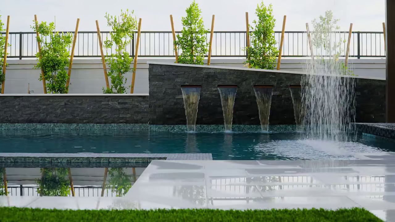 peyzajı süs havuzu ile tasarlamak * Artemis Havuz ve Fıskıye Sistemleri