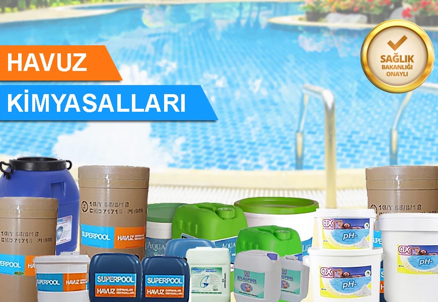 Havuz Kimyasalları, SPP Havuz Kimyasalları, AtlasPool Havuz Kimyasalları, WTR Havuz Kimyasalları, CTX Havuz Kimyasalları, Aqualife Havuz Kimyasalları, Lazzi Havuz Kimyasalları, Gemaş Havuz Kimyasalları, DeepBlue Havuz Kimyasalları